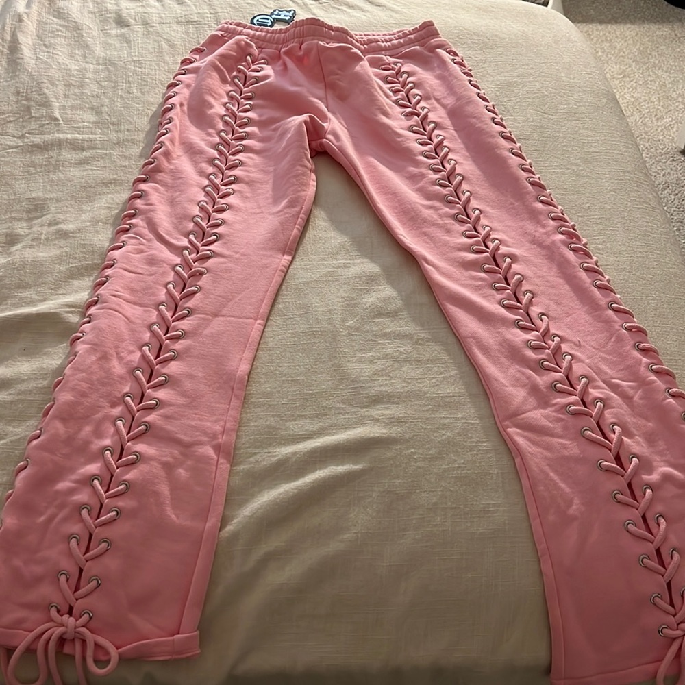 Pink Sweatpants Sweden custom made